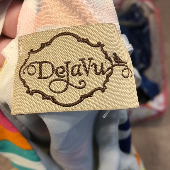 M colorful Aztec Razorback top - Picture 8 of 8